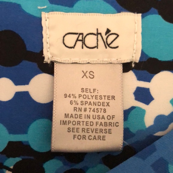 NWT Cache blue & white swing skirt - Picture 5 of 6